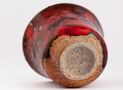 Beker # 30744, houtvuur/keramiek, 70 ml.