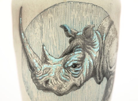 Beker # 39148, keramiek/handbeschilderd, 140 ml.