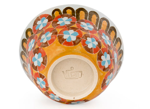 Beker # 39444, keramiek/handbeschilderd, 35 ml.93