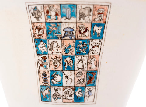 Beker # 39480, keramiek/handbeschilderd, 70 ml.