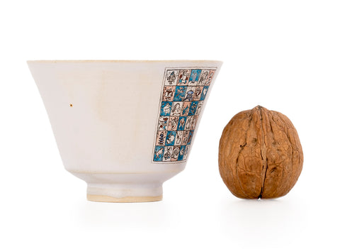 Beker # 39480, keramiek/handbeschilderd, 70 ml.