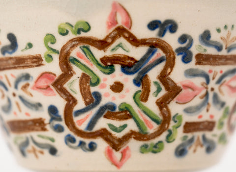 Beker # 39477, keramiek/handbeschilderd, 70 ml.