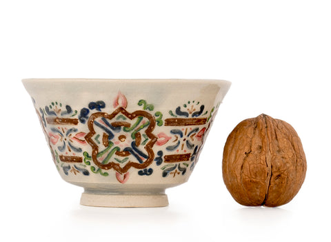 Beker # 39477, keramiek/handbeschilderd, 70 ml.