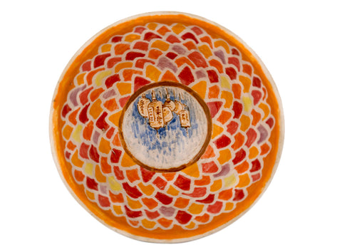 Beker # 39455, keramiek/handbeschilderd, 50 ml.93