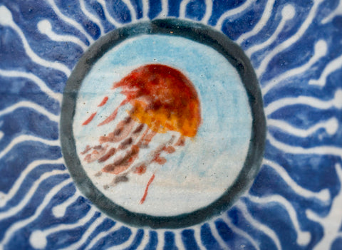 Beker # 39451, keramiek/handbeschilderd, 50 ml.93