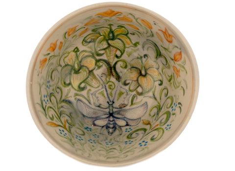 Cup # 39476, ceramic/hand painting, 70 ml.