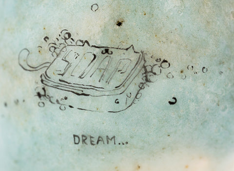 Gongdaobei # 40363, ceramic/hand painting, 210 ml.