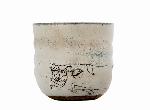 Beker # 40321, keramiek/handbeschilderd, 166 ml.