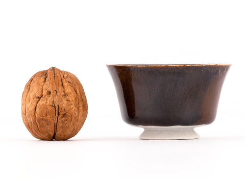 Beker # 30595, houtvuur/porselein, 35 ml.