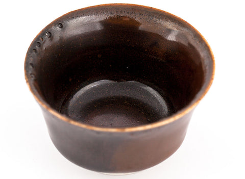 Beker # 30595, houtvuur/porselein, 35 ml.