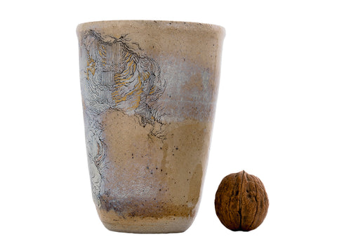 Beker # 40456, keramiek/handbeschilderd, 395 ml.