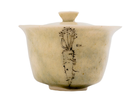 Gaiwan # 40492, cerámica/pintura a mano, 214 ml.