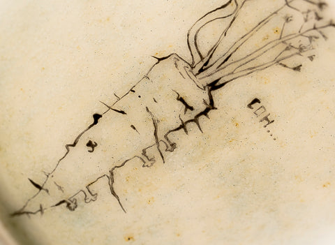 Gaiwan n° 40492, céramique/peinture à la main, 214 ml.