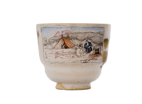 Beker # 40324, keramiek/handbeschilderd, 132 ml.