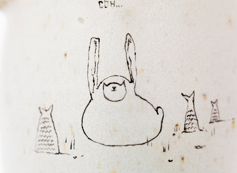 Gongdaobei # 40371, ceramic/hand painting, 281 ml.