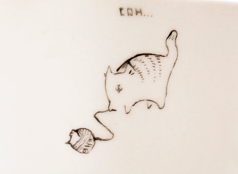 Gongdaobei # 40462, ceramic/hand painting, 191 ml.