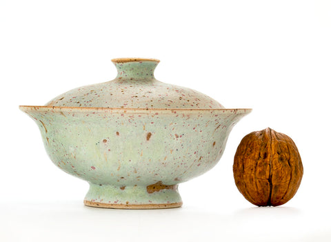 Gaiwan # 40599, céramique/peinture à la main, 117 ml.