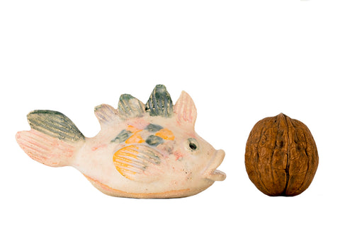 Theepot "Vis" # 40696, keramiek