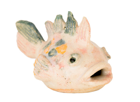 Theepot "Vis" # 40696, keramiek