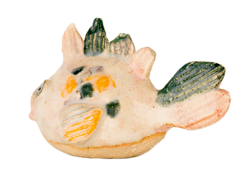 Theepot "Vis" # 40696, keramiek