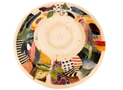 Gaiwan # 40783, céramique/peinture à la main, 140 ml.