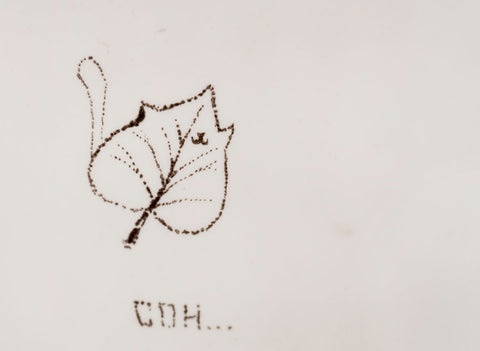 Gaiwan # 40539, céramique/peinture à la main, 153 ml.