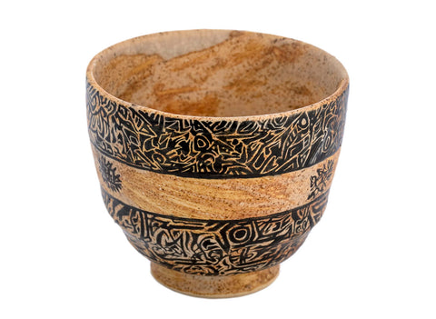 Cup handmade Moychay # 41707, ceramic/hand painting, 153 ml.