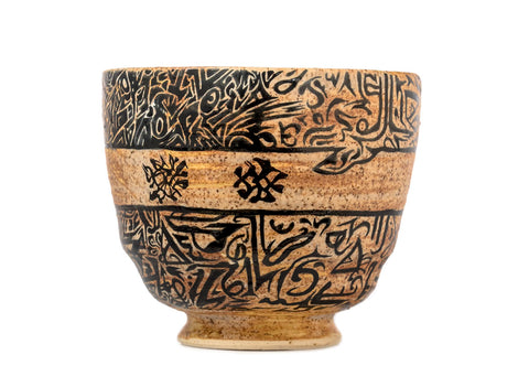 Cup handmade Moychay # 41707, ceramic/hand painting, 153 ml.