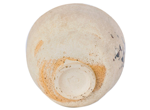 Cup handmade Moychay # 41711, ceramic/hand painting, 'Circle sunrise', 170 ml.