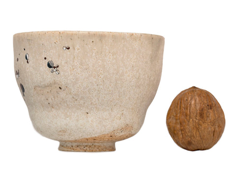 Cup handmade Moychay # 41711, ceramic/hand painting, 'Circle sunrise', 170 ml.