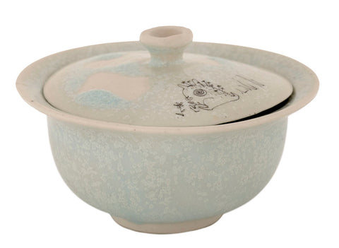 Gaiwan handmade  Moychay # 41766, ceramic/hand painting, 147 ml.