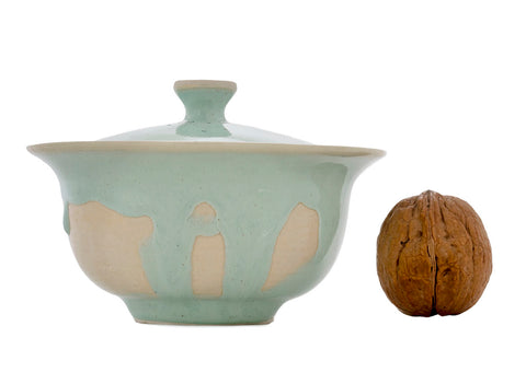 Gaiwan hecho a mano Moychay # 41765, cerámica/pintura a mano, 147 ml.