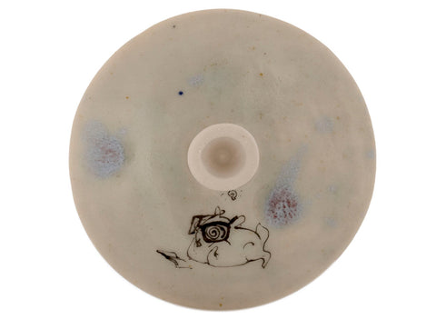 Gaiwan hecho a mano Moychay # 41744, cerámica/pintura a mano, 140 ml.