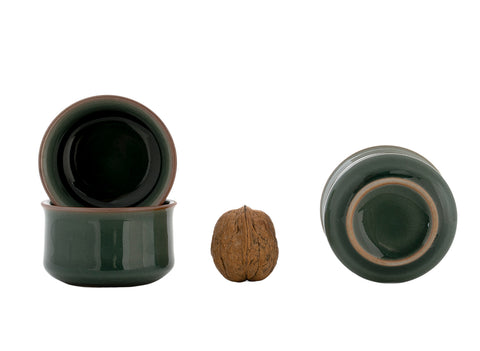 Set für Teezeremonie (9-teilig) Nr. 91006, Porzellan: Teekanne 220 ml, Gundaobey 210 ml, Teamesh, sechs Tassen 50 ml.