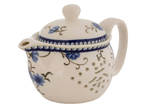 Set for tea ceremony (7 items) # 91005, porcelain: teapot 340 ml, six cups 117 ml.