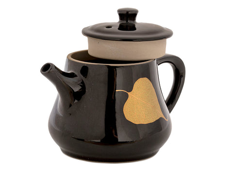 Set for tea ceremony (9 items) # 91020, porcelain: teapot 200 ml, gundaobey 200 ml, teamesh, six cups 58 ml.