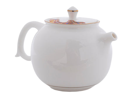 Set voor theeceremonie (9items) # 91036, porselein: theepot 225 ml, gundaobey 210 ml, teamesh, zes kopjes 60 ml.