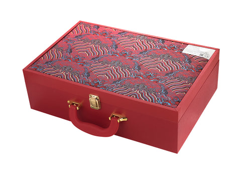 Set for tea ceremony (9items) # 91044, porcelain: teapot 225 ml, gundaobey 210 ml, teamesh, six cups 60 ml.