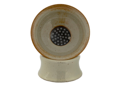 Set for tea ceremony (11 items) # 91019, porcelain: teapot 230 ml, gundaobey 193 ml, teamesh, six cups 55 ml, teaboat, incense burner