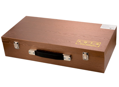 Set for tea ceremony (10 items) # 91039, porcelain: teapot 220 ml, gaiwan 130 ml, gundaobey 210 ml, teamesh, six cups 50 ml.