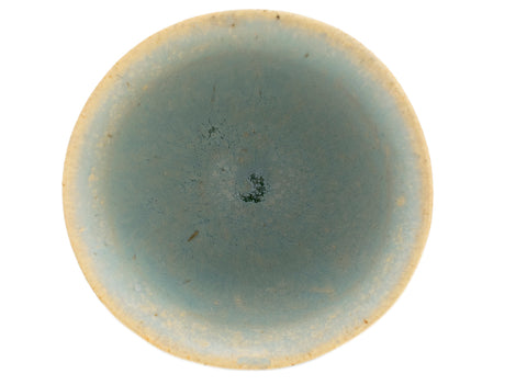 Tasse faite main Moychay # 42153, « Salochki 6 », série des « Lapins ensoleillés », céramique/peinture à la main, 74 ml.