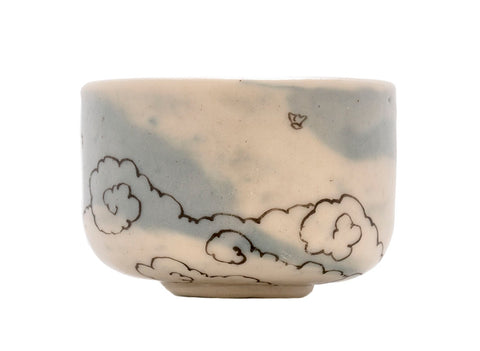 Tasse faite main Moychay # 43061, série « Papillons de nuit », céramique/peinture à la main, 55 ml.