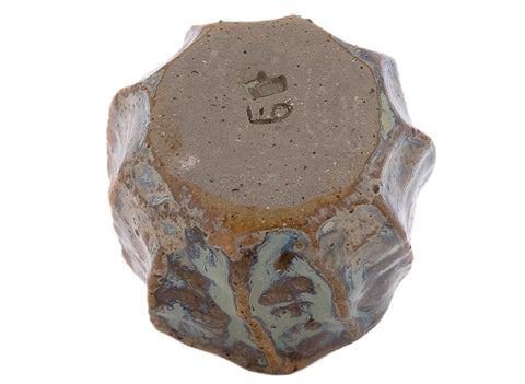 Tasse artisanale Moychay # 43259, cuisson au bois/céramique, 98 ml.