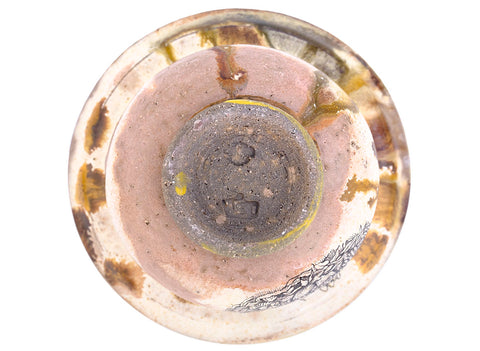 Gaiwan handmade Moychay 'Mushroom Kingdom' # 43833, wood firing/ceramic/hand painting, 115 ml.