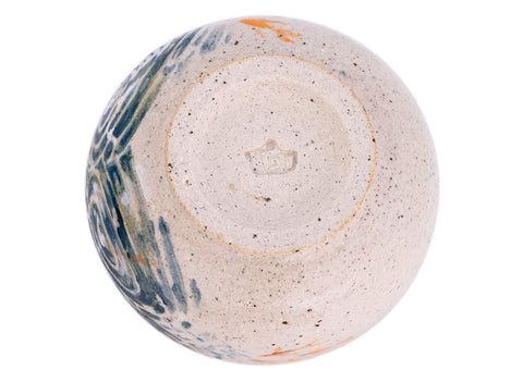 Beker handgemaakte Moychay 'Cirkels op het water' # 43859, keramiek/handbeschildering, 94 ml.