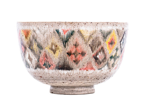 Cup handmade Moychay 'Uzbek carpet' # 43844, ceramic/hand painting, 165 ml.