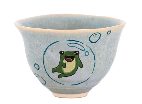 Tazza Moychay 'Una rana nella bolla' # 43917, ceramica/pittura a mano, 68 ml.