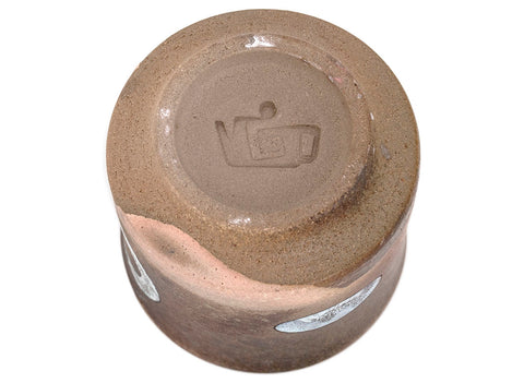 Tasse artisanale Moychay « Le pavillon de thé sur le mont Huangshan » n° 43972, cuisson au bois/céramique/peinture à la main, 80 ml.