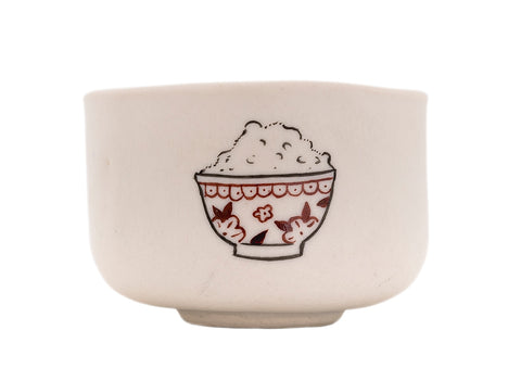 Tasse Moychay 'Une tasse de riz' # 43904, céramique/peinture à la main, 55 ml.