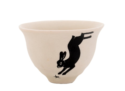 Beker Moychay 'Black Rabbit' # 43942, keramiek/handbeschilderd, 68 ml.